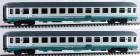 55077 ACME Set of 2 Passenger car 2nd class type X 2000 of Trenitalia in XMPR livery